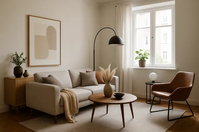 Indeling, meubels en verlichting