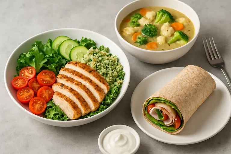 Lunchrecepten voor afvallen: veel smaak, weinig KCAL