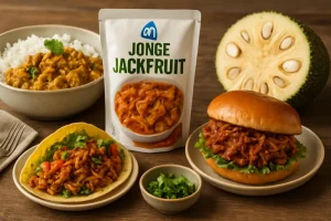 Maak van jackfruit van Albert heijn de ster van je snelle, plantaardige maaltijd