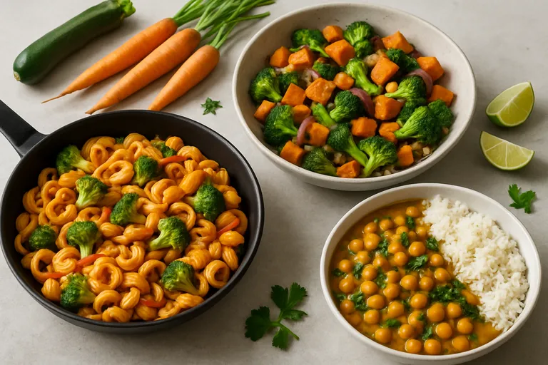 Makkelijke vegetarische recepten voor doordeweeks