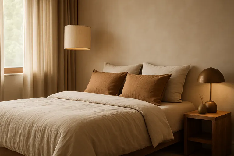 Materialen en verlichting voor een mooie slaapkamer