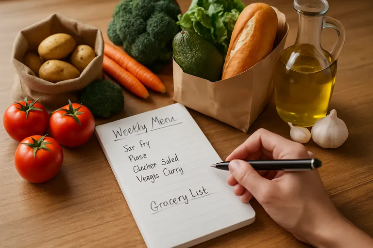 Slim plannen en boodschappen doen