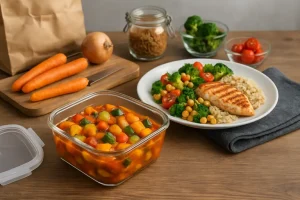 Vandaag koken, morgen zonder gedoe aan tafel: vooruit koken met smaak