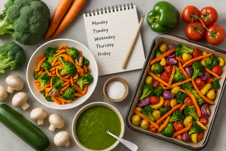 Variëren en plannen met veel groente