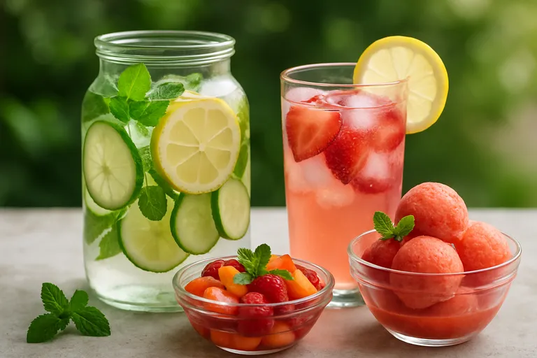 Verfrissende drankjes en zomerdesserts