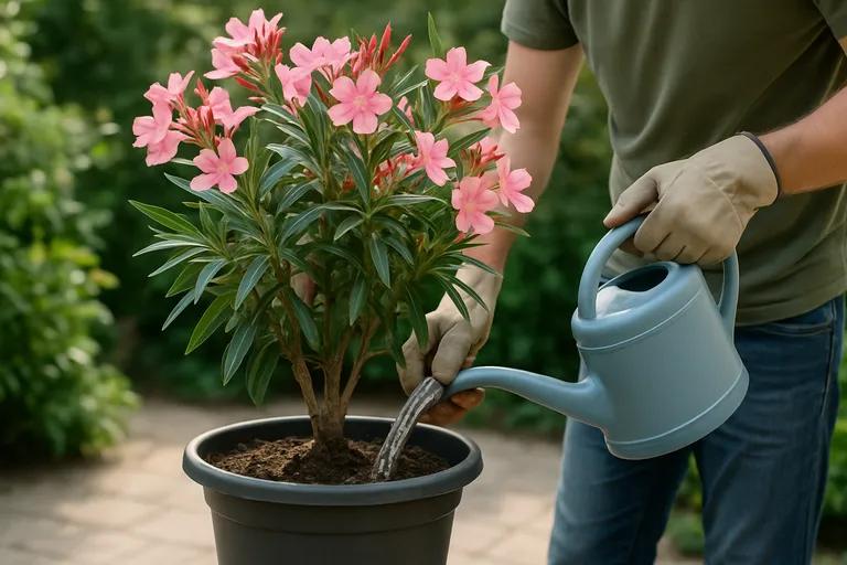 Verzorging na aankoop: zo houd je je oleander sterk