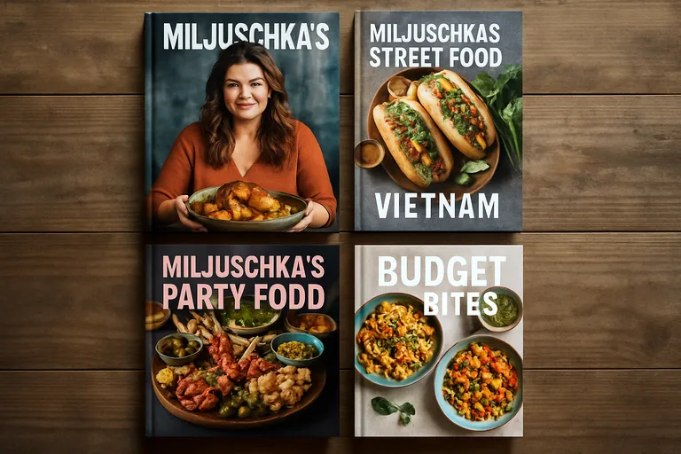 Welke kookboeken van Miljuschka zijn er en wat zijn de verschillen